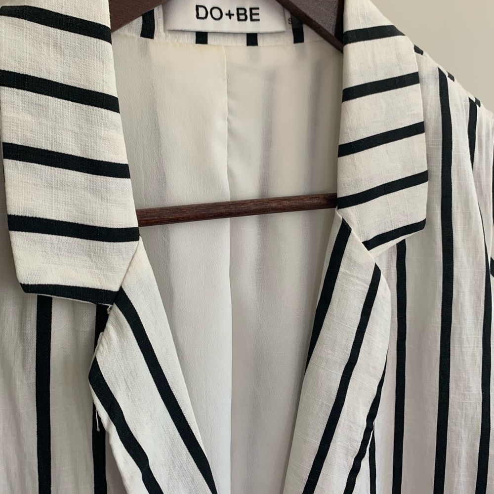 Striped blazer